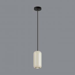 Odeon light 5060/1G PENDANT ODL24 313 цвет слонов.кости/черный/металл Подвес GU10 LED 4W COCOON  - 4 купить